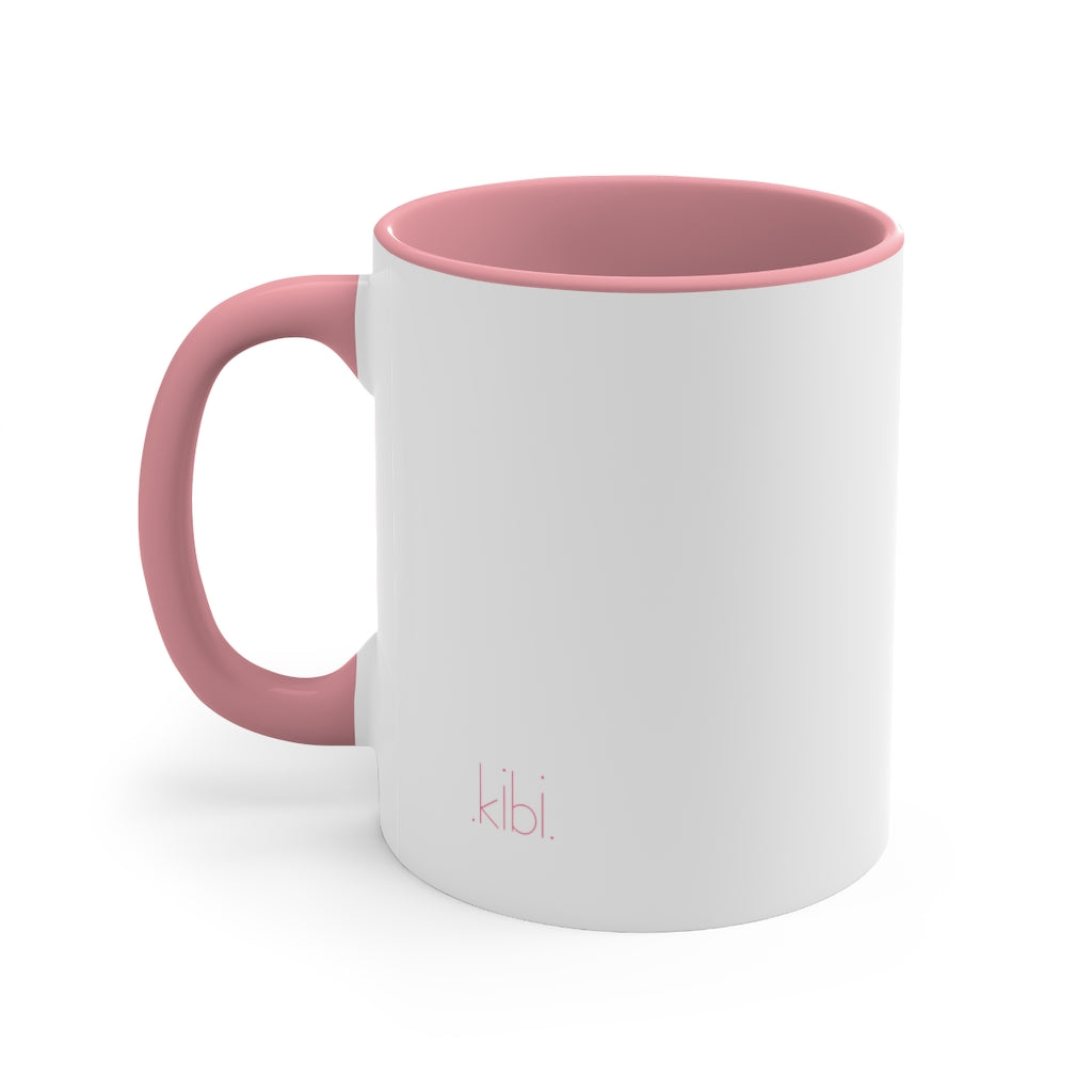 11 oz. Accent Color Graphic Ceramic Mug - Beauty Butterfly