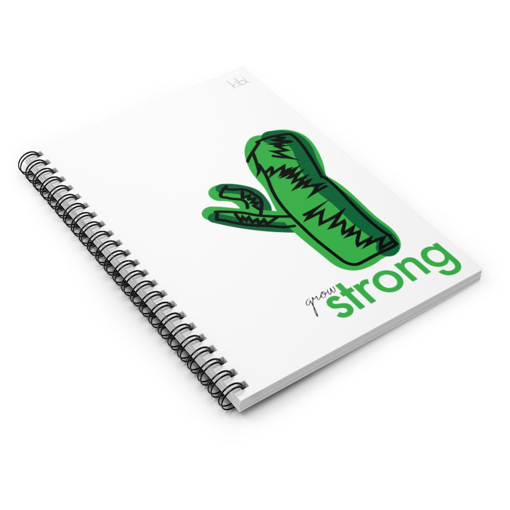 GROW STRONG Spiral Notebook