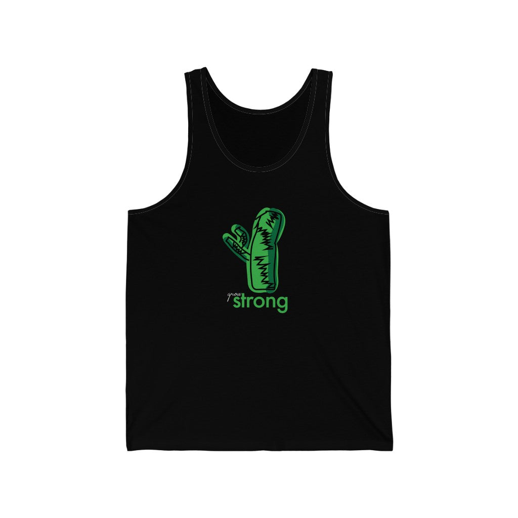 GROW STRONG Unisex Tank Top