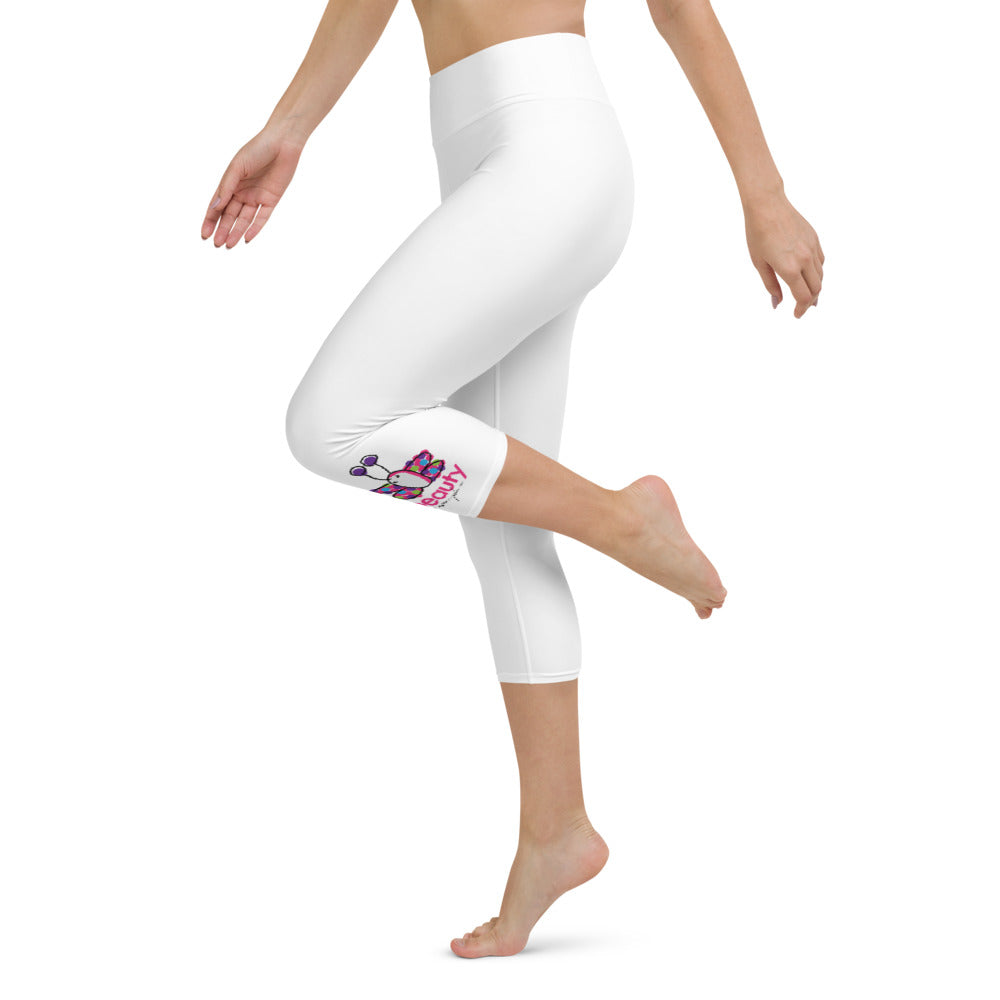 BEAUTY EVERYWHERE Yoga Capri Leggings