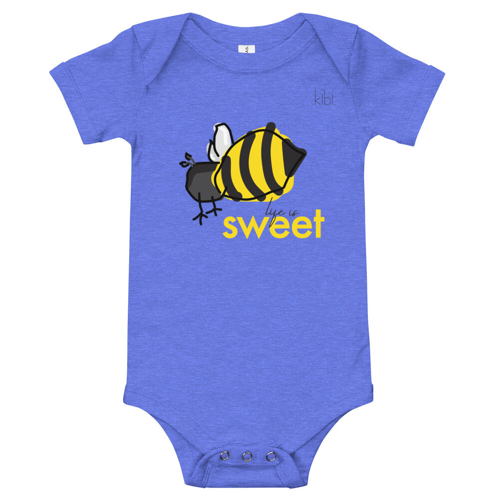 SWEET LIFE Short Sleeve Onesie