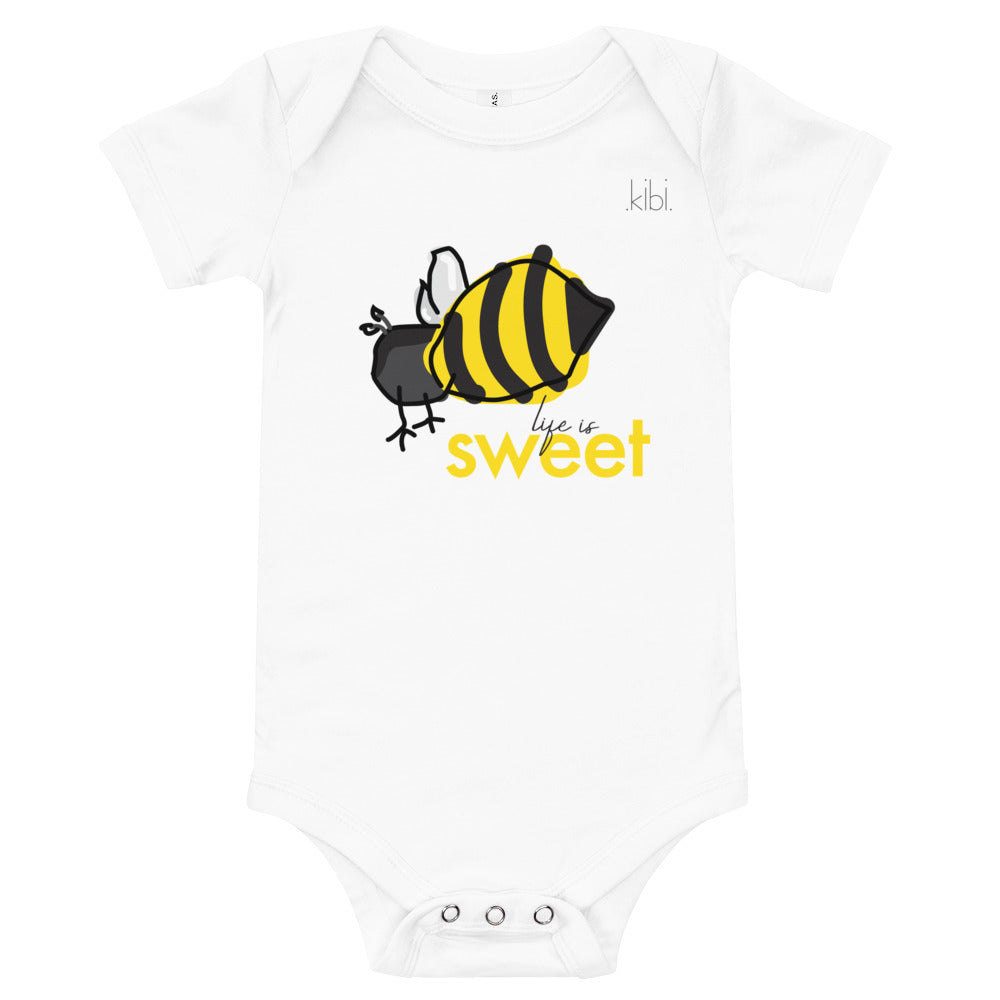 SWEET LIFE Short Sleeve Onesie