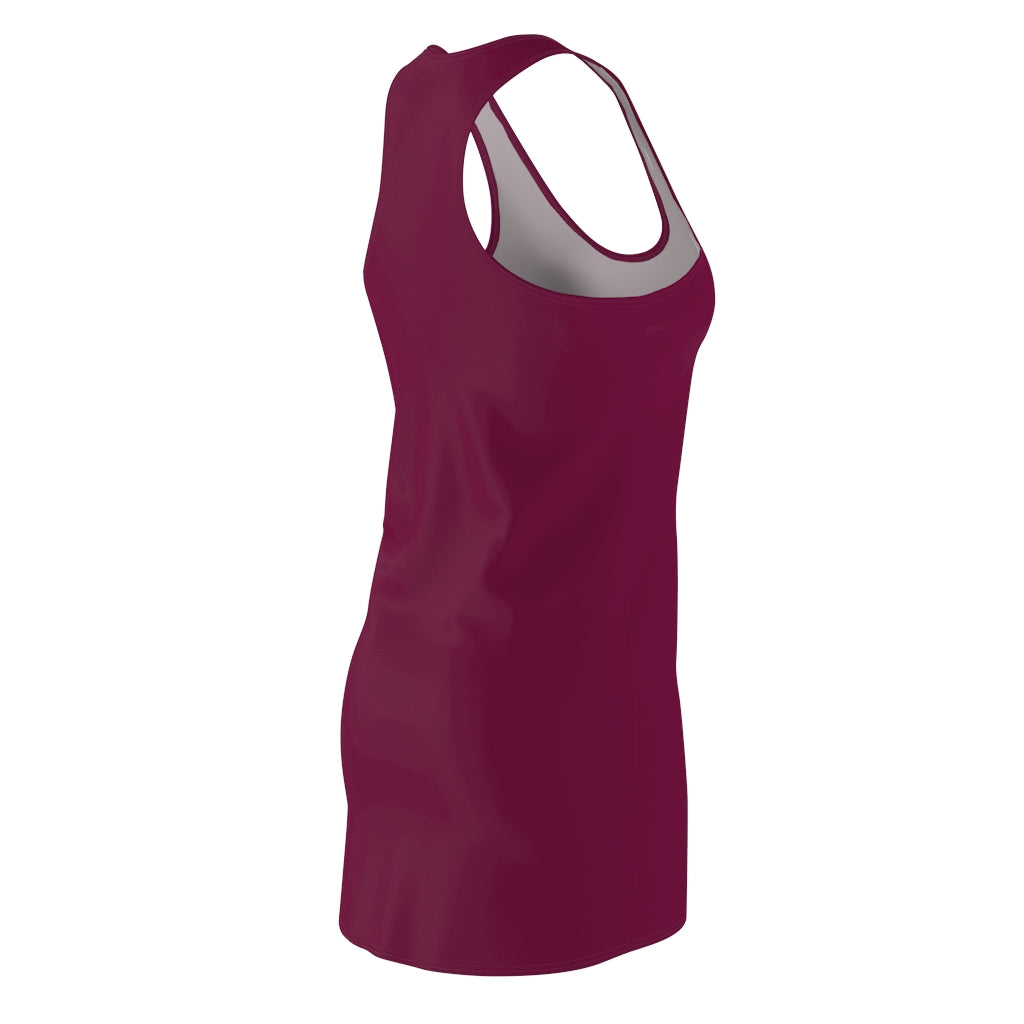 SWEET LIFE -- Women's Racerback Dress - Maroon