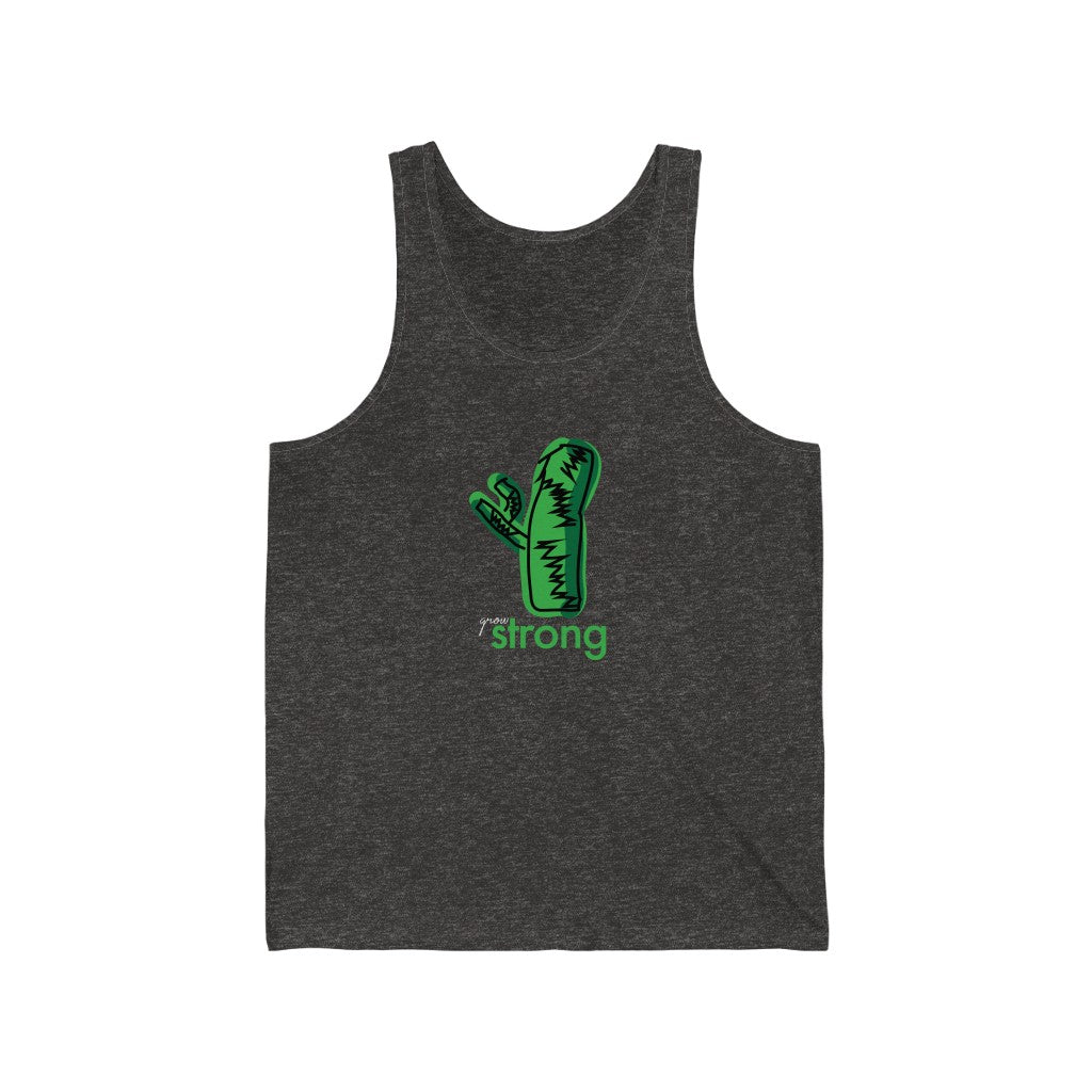 GROW STRONG Unisex Tank Top