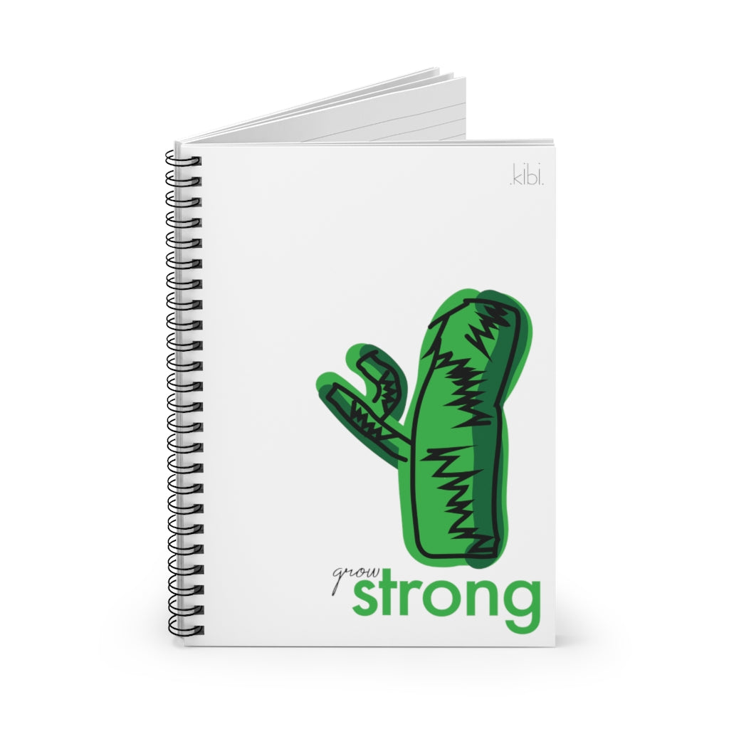 GROW STRONG Spiral Notebook