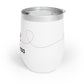 12 oz. Special Edition Insulated Wine Tumbler with lid - Belleza Butterfly