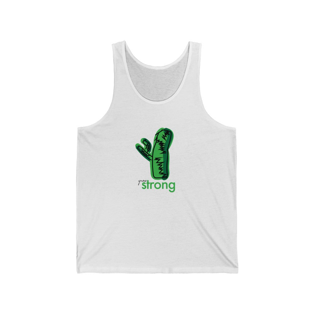 GROW STRONG Unisex Tank Top