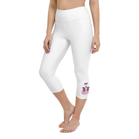 BEAUTY EVERYWHERE Yoga Capri Leggings