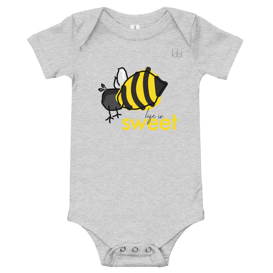 SWEET LIFE Short Sleeve Onesie