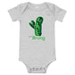 GROW STRONG Short Sleeve Onesie