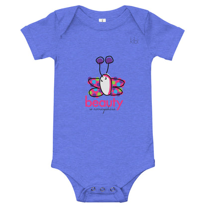 BEAUTY EVERYWHERE Short Sleeve Onesie