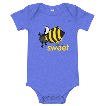 SWEET LIFE Short Sleeve Onesie
