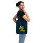 Organic Cotton Reusable Canvas Travel Tote - Sweet Bee