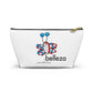 Limited Edition T-Bottom Beauty Pouch - Belleza Butterfly